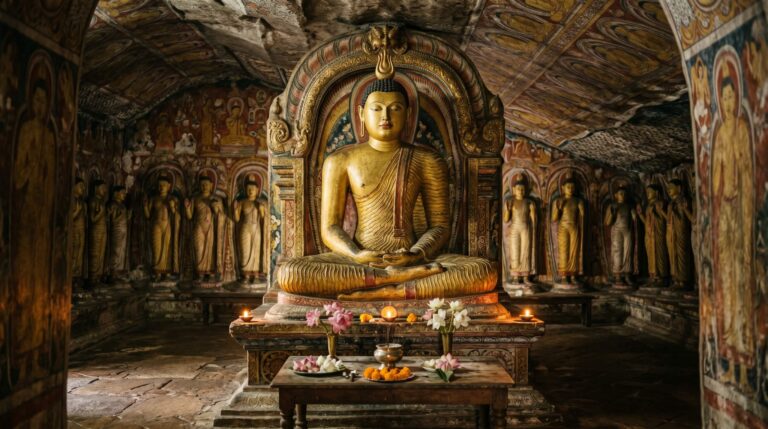 Golden Paradise Dambulla Cave Temple