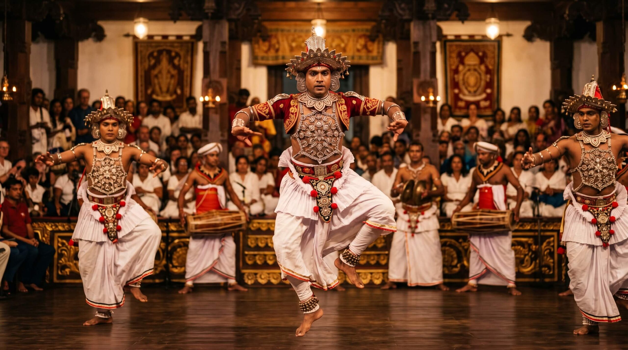 Kandyan Dancers Golden Paradise