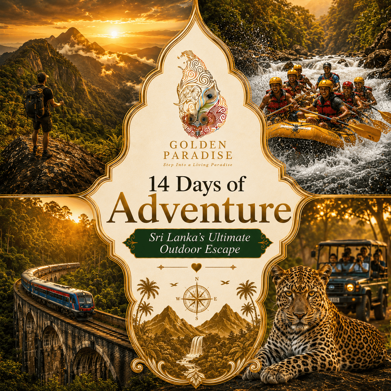 14 Days of Adventure – Sri Lanka's Ultimate Outdoor Escape