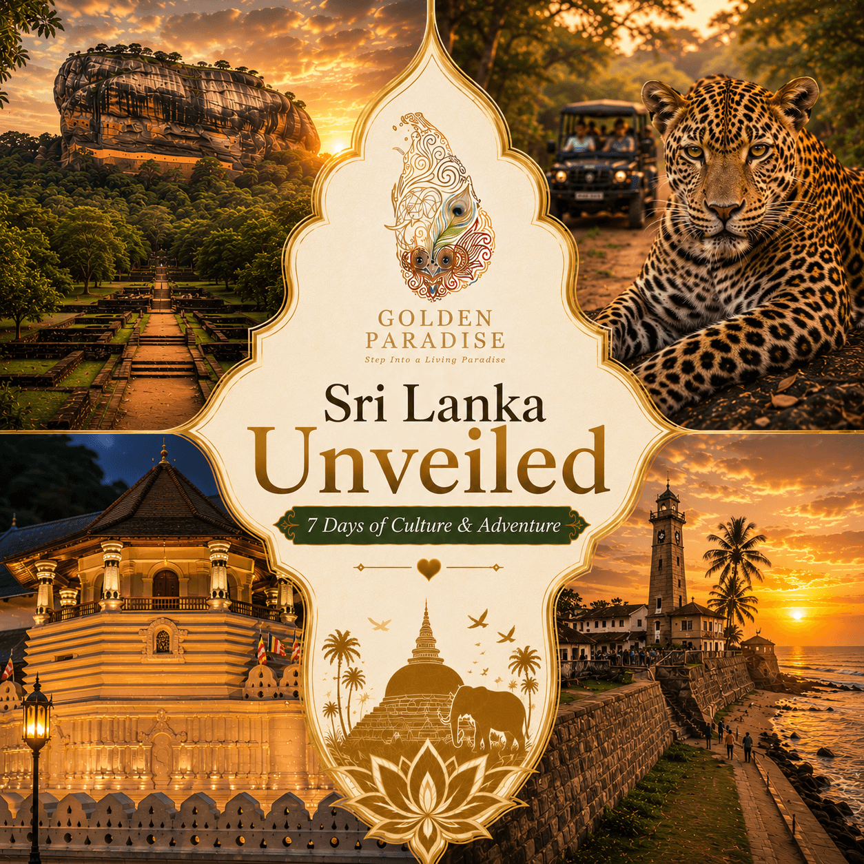 Sri Lanka Unveiled – 7 Days of Culture & Adventure